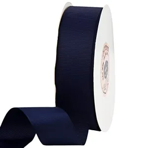 VATIN 1-1/2" Solid Grosgrain Ribbon Spool -50 Yards, Great for Sewing, Gift Wrapping, Hair Bows, Flower Arranging, Home Decorating