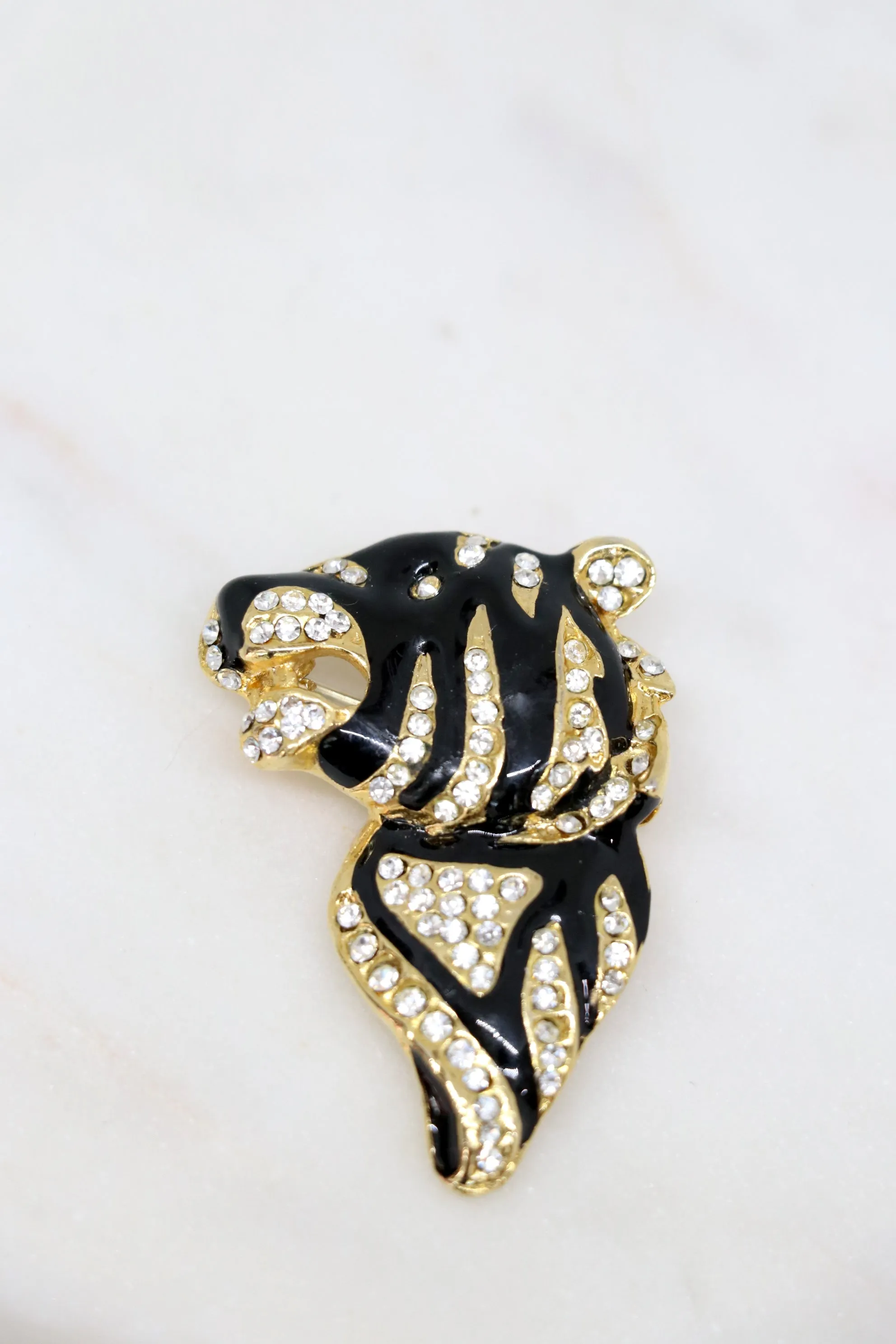 Vintage Tiger Brooch