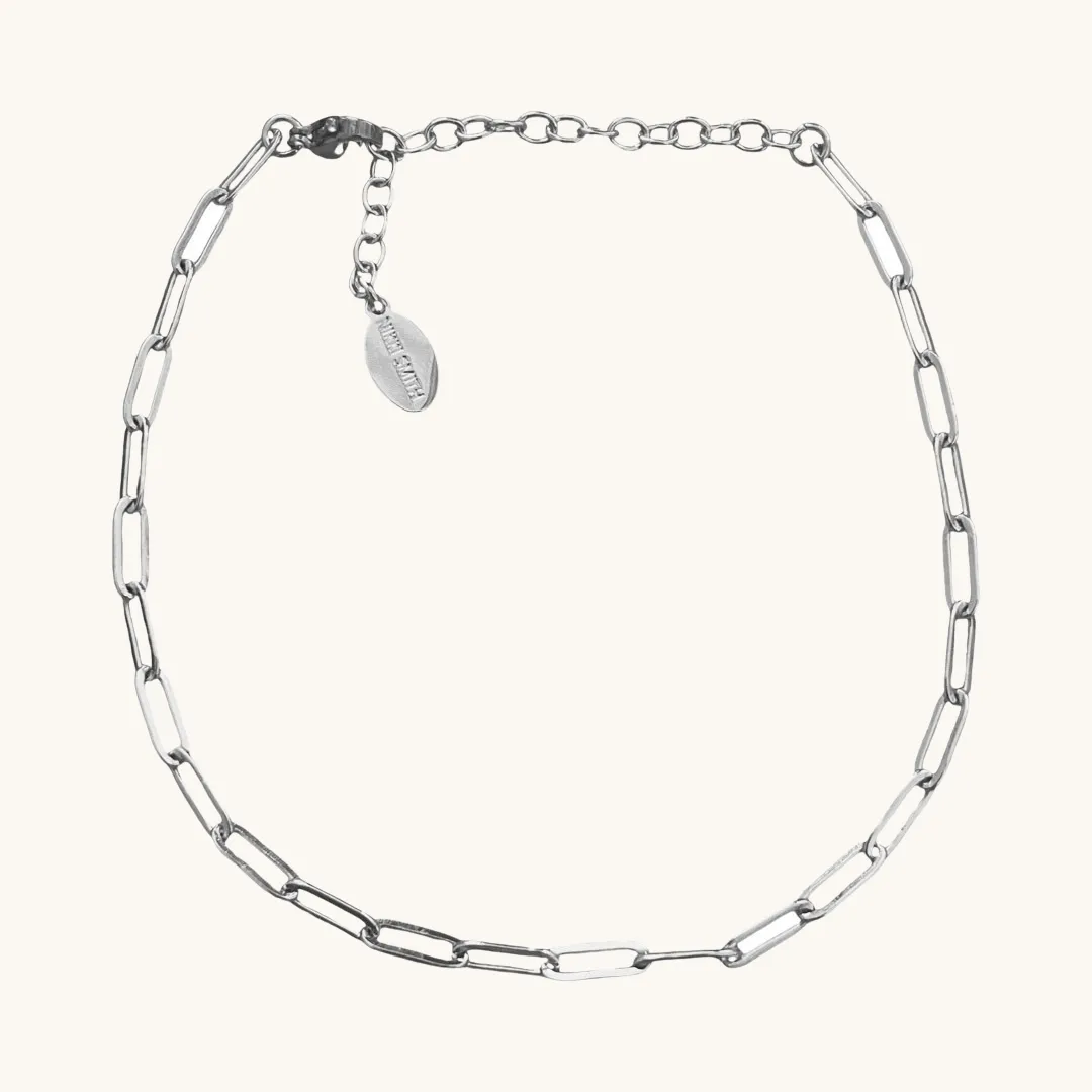 Waterproof Silver Sasha Anklet