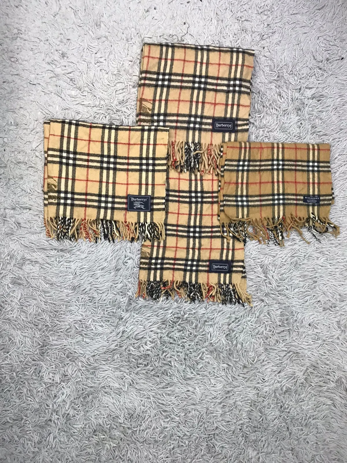 Y2k beige Burberry Scarves