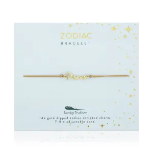 Zodiac Bracelet Pisces